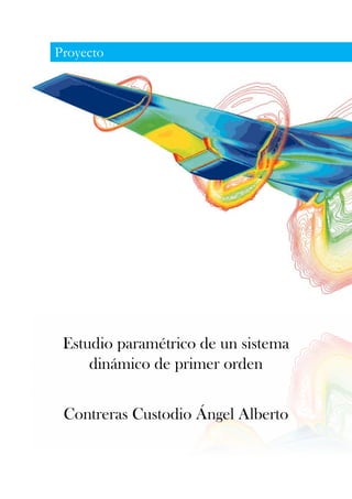 Proyecto

Estudio paramétrico de un sistema
dinámico de primer orden
Contreras Custodio Ángel Alberto

 