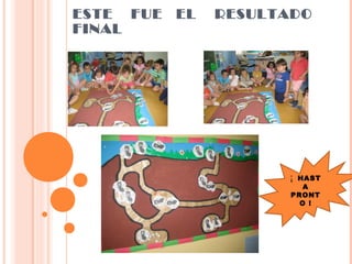 ESTE FUE EL RESULTADO
FINAL
¡ HAST
A
PRONT
O !
 