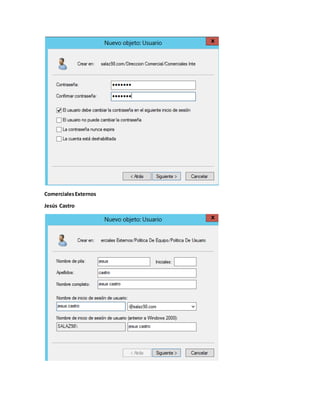 ComercialesExternos
Jesús Castro
 