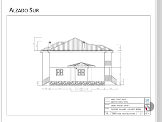 ALZADO SUR
 