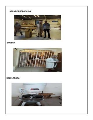 AREA DE PRODUCCION
BODEGA
MEZCLADORA
 