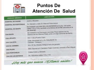 Puntos De
Atención De Salud
 