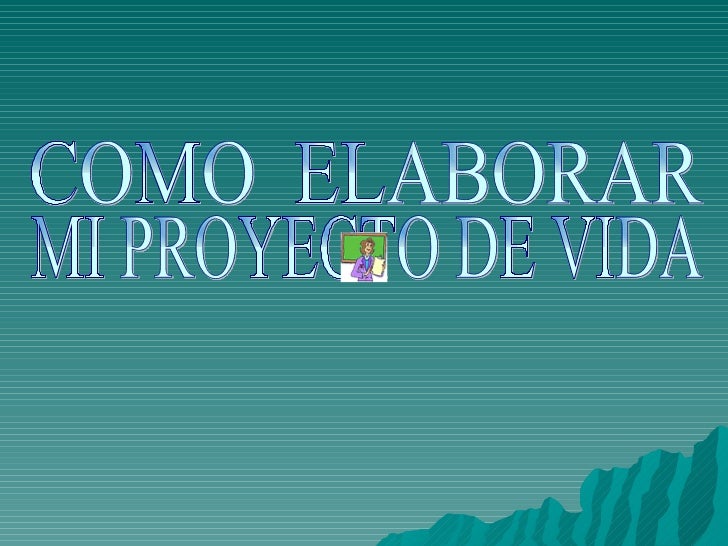 Proyecto De Vida