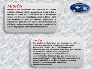 Aprovechar los beneficios producidos por la integración de las tecnologías y del trabajo colaborativo mediante la creación de la Plataforma virtual para  apoyar a los procesos académicos.