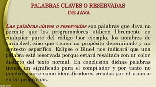 Caracteristicas de Java | PPTX