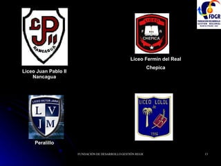 Liceo Juan Pablo II Nancagua Peralillo Liceo Fermín del Real Chepica 