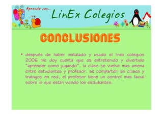 Proyecto Linex 2006