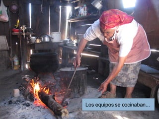 Los equipos se cocinaban... 