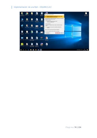 Implementación de una Red – COLARA S.A.C
P á g i n a 74 | 154
 