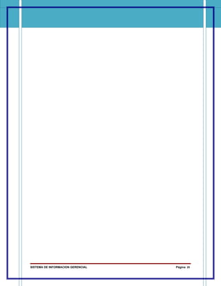 SISTEMA DE INFORMACION GERENCIAL   Página 29
 