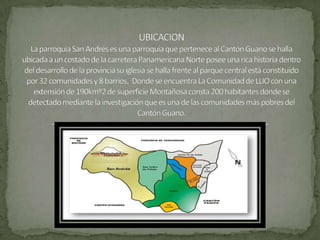 Conocer el índice de la pobreza de la Comunidad de LLIO.