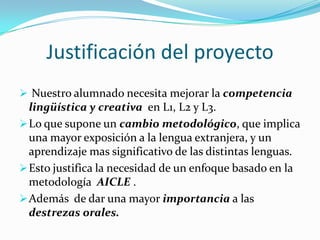Formación del profesorado : cursos sobre Bilingüismo y AICLE