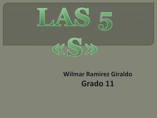 Proyecto 5 s Wilmar Ramirez G.