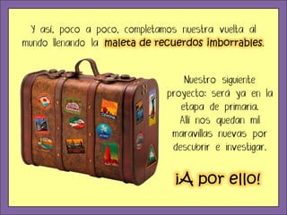 maleta de recuerdos imborrables
¡A por ello!
 