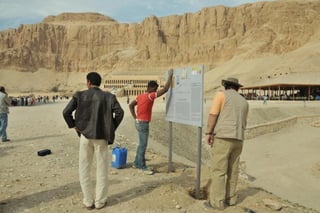 Proyecto Amenhotep Huy, campaña 2009, 9 diciembre