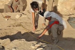 Proyecto Amenhotep Huy, campaña 2010, 10 noviembre