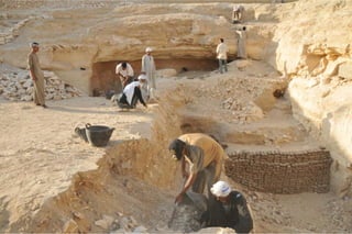 Proyecto Amenhotep Huy, campaña 2010, 11 octubre