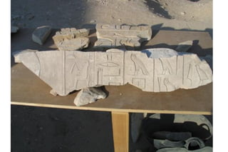 Proyecto Amenhotep Huy, campaña 2010, 29 noviembre