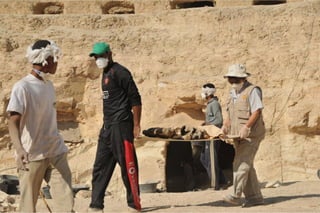 Proyecto Amenhotep Huy, campaña 2010, 30 octubre