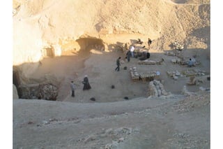 Proyecto Amenhotep Huy, campaña 2010, 7 diciembre