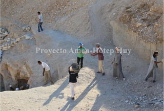 Proyecto Amenhotep Huy, diario de excavación del 12 de noviembre