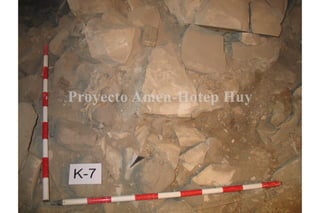 Proyecto Amenhotep Huy, diario de excavación del 5 de diciembre