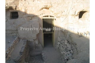 Proyecto Amenhotep Huy, diario de excavación del 6 de diciembre