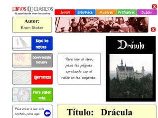 Proyecto Andersen, Drácula de Bram Stoker