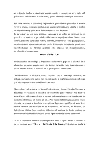 Proyecto articulación