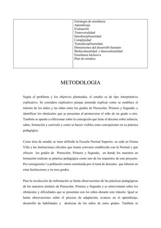 Proyecto articulación