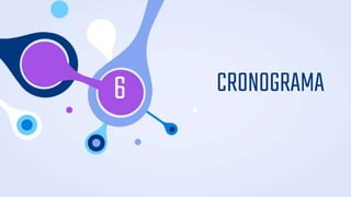 CRONOGRAMA
6
 