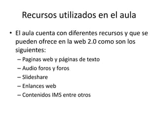 Proyecto aula virtual | PPTX