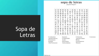 Sopa de
Letras
 