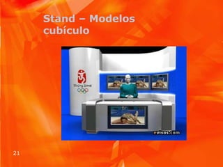 Stand – Modelos cubículo