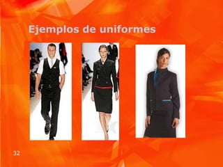 Ejemplos de uniformes