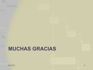 8/5/2022
MUCHAS GRACIAS
9
 