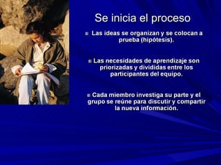 Se inicia el proceso 