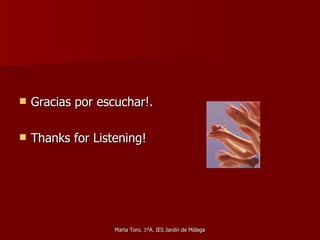 Gracias por escuchar!. Thanks for Listening! 