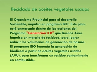 Una planta en San Miguel puede reciclar todo el aceite del país y  convertirlo en biocombustible
