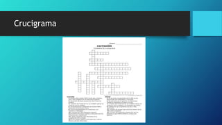 Crucigrama
 