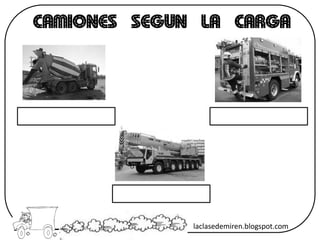 CAMIONES SEGUN LA CARGA
laclasedemiren.blogspot.com
 