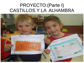 PROYECTO:(Parte I)
CASTILLOS Y LA ALHAMBRA
 