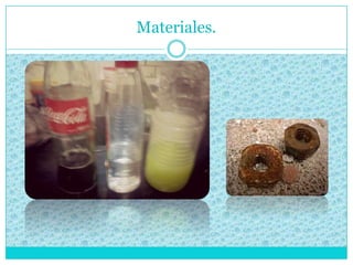 Materiales.
 