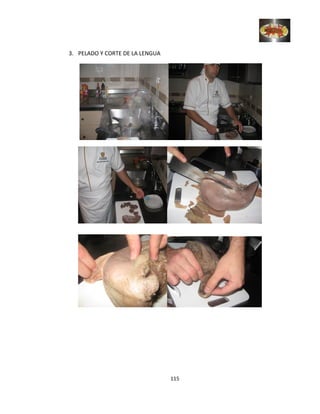 3. PELADO Y CORTE DE LA LENGUA
115
 