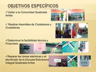 Reseña Histórica de la escuela Escuela Primaria Bolivariana Media Jornada “QUEBRADA ARRIBA”, Fundada por los años de 197019972000 fue construida una R1 (Actual Infraestructura) En el año 2006 – Nacional