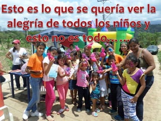 Informando y Recreando a la Comunidad