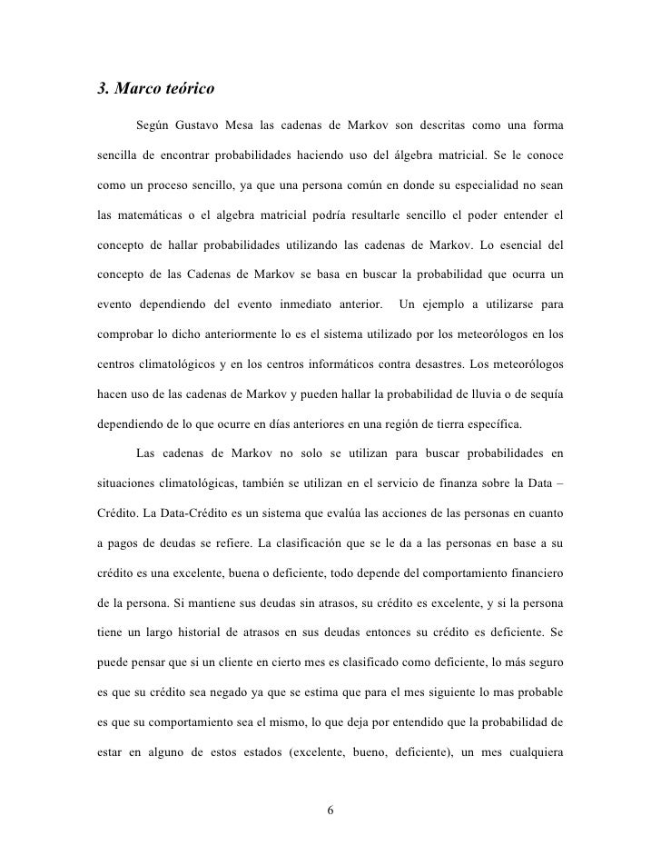 cadena de markov ventas proyecto creativo cadenas de markov jos 233 f nieves cadena de markov ventas proyecto creativo cadenas de markov jos 233 f nieves