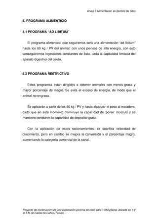 )XHQWH $OLPHQWDFLyQ GH ORV DQLPDOHV PRQRJiVWULFRV ,15$ 'H 0XQGLSUHQVD 
Cerdo en crecimiento
Oligoelementos (mg)
- Hierro
- Cobre
- Zinc
- Manganeso
- Cobalto
- Selenio
- Yodo
80
10
100
40
0,1
0,1
0,2
Vitaminas liposolubles
- Vit. A (UI)
- Vit. D (UI)
- Vit. E (mg)
- Vit K (mg)
5.000
1.000
10
0,5
Vitaminas hidrosolubles
- Tiamina
- Riboflavina
- Pantotenato de calcio
- Niacina
- Biotina
- Ácido Cólico
- Vit. B12
- Cloruro de colina
1
3
8
10
0,05
0,5
0,02
500
 