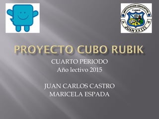 Presentación Proyecto Cubo Rubik 