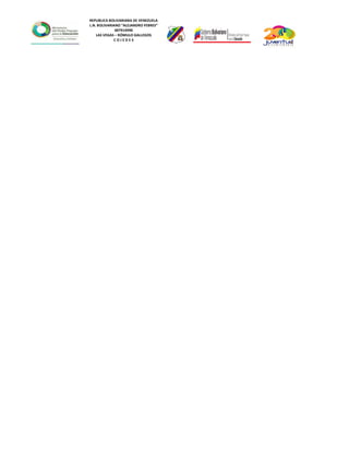 REPUBLICA BOLIVARIANA DE VENEZUELA
L.N. BOLIVARIANO “ALEJANDRO FEBRES”
007914990
LAS VEGAS – RÓMULO GALLEGOS
C O J E D E S
 